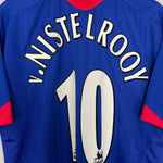 Shop 2005/06 MANCHESTER UNITED V.NISTELROOY #10 AWAY SHIRT (XL) NIKE, classic football shirts, vintage football shirts & retro soccer jerseys at Cult Kits