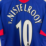 Shop 2005/06 MANCHESTER UNITED V.NISTELROOY #10 AWAY SHIRT (XL) NIKE, classic football shirts, vintage football shirts & retro soccer jerseys at Cult Kits