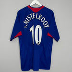 Shop 2005/06 MANCHESTER UNITED V.NISTELROOY #10 AWAY SHIRT (XL) NIKE, classic football shirts, vintage football shirts & retro soccer jerseys at Cult Kits