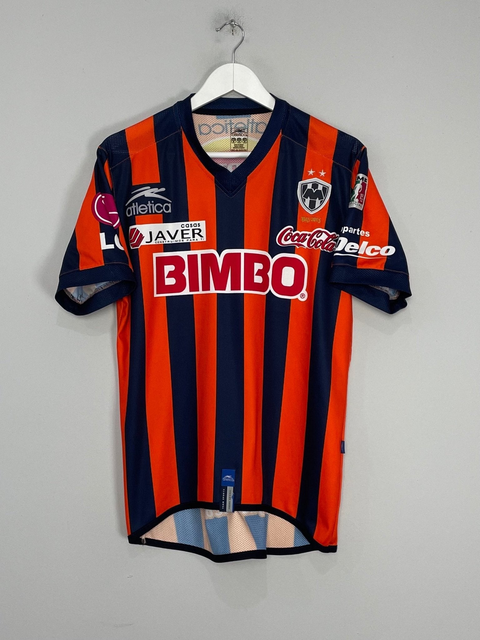 Shop 2005/06 MONTERREY 50 YEARS AWAY SHIRT (M) ATLETICA, classic football shirts, vintage football shirts & retro soccer jerseys at Cult Kits