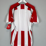 Shop 2005/06 OLYMPIAKOS *BNWT* HOME SHIRT (XL) PUMA, classic football shirts, vintage football shirts & retro soccer jerseys at Cult Kits