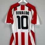 2005/06 OLYMPIAKOS RIVALDO 10 *BNWT* HOME SHIRT (XXL) PUMA - Cult Kits - XXL - Buy Vintage Football Shirts, Authentic Retro Football Shirts For Sale, Classic Football Shirts & Soccer Jersey