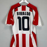 2005/06 OLYMPIAKOS RIVALDO 10 *BNWT* HOME SHIRT (XXL) PUMA - Cult Kits - XXL - Buy Vintage Football Shirts, Authentic Retro Football Shirts For Sale, Classic Football Shirts & Soccer Jersey