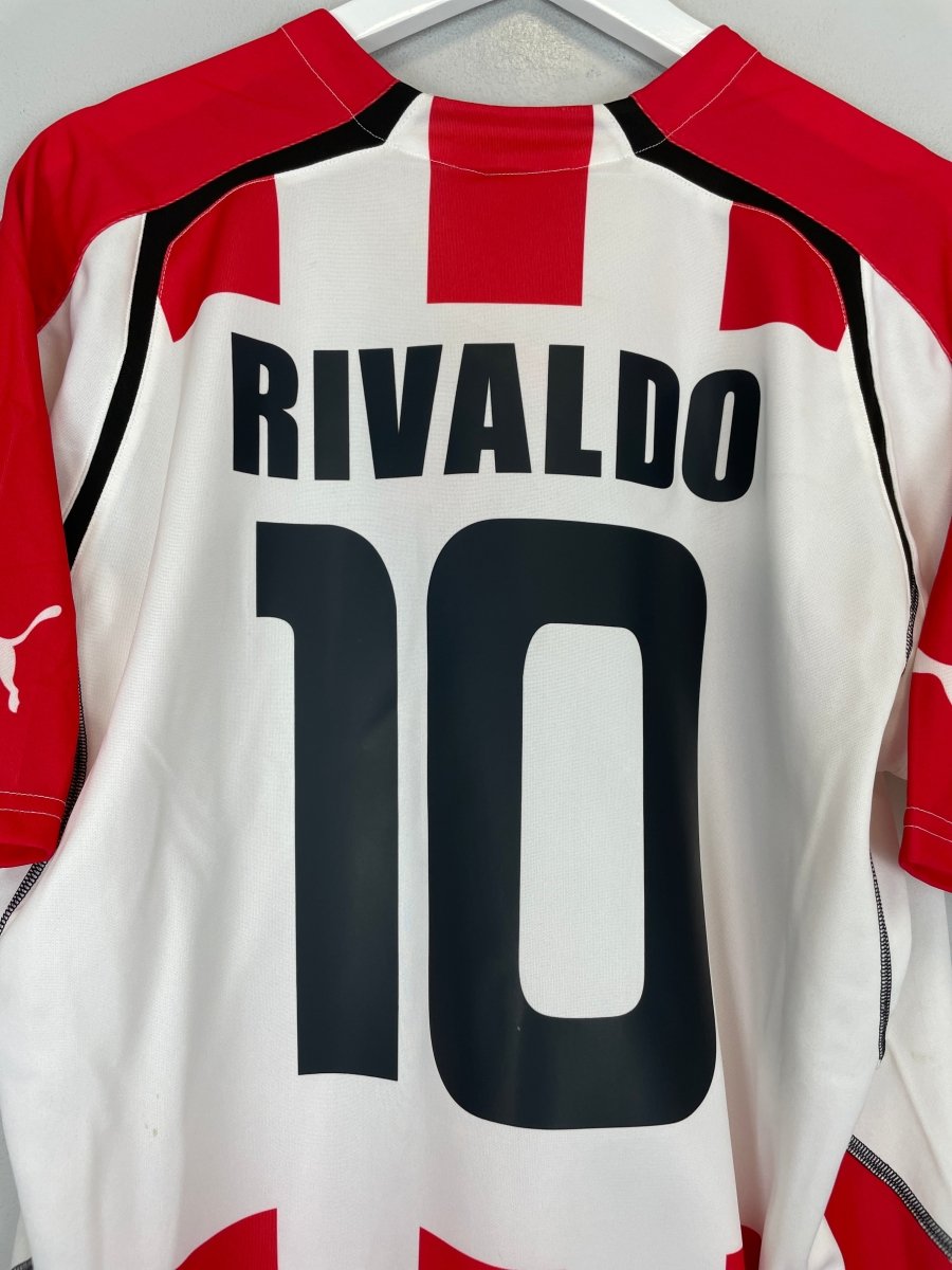 2005/06 OLYMPIAKOS RIVALDO 10 *BNWT* HOME SHIRT (XXL) PUMA - Cult Kits - XXL - Buy Vintage Football Shirts, Authentic Retro Football Shirts For Sale, Classic Football Shirts & Soccer Jersey