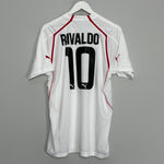 Shop 2005/06 OLYMPIAKOS RIVALDO #10 HOME SHIRT (L) PUMA, classic football shirts, vintage football shirts & retro soccer jerseys at Cult Kits