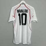 Shop 2005/06 OLYMPIAKOS RIVALDO #10 HOME SHIRT (L) PUMA, classic football shirts, vintage football shirts & retro soccer jerseys at Cult Kits