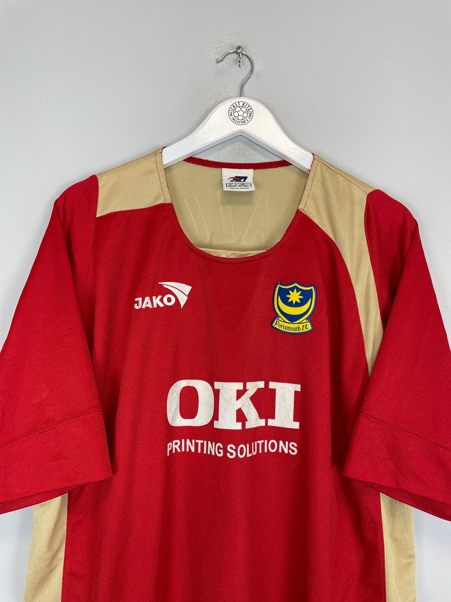 Shop 2005/06 PORTSMOUTH LUA LUA #32 AWAY SHIRT (XL) JAKO, classic football shirts, vintage football shirts & retro soccer jerseys at Cult Kits