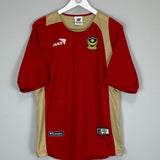 Shop 2005/06 PORTSMOUTH LUALUA #32 AWAY SHIRT (M) JAKO, classic football shirts, vintage football shirts & retro soccer jerseys at Cult Kits