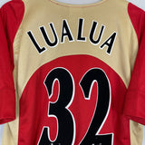 Shop 2005/06 PORTSMOUTH LUALUA #32 AWAY SHIRT (M) JAKO, classic football shirts, vintage football shirts & retro soccer jerseys at Cult Kits