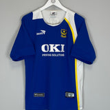 Shop 2005/06 PORTSMOUTH VIGNAL #7 HOME SHIRT (M) JAKO, classic football shirts, vintage football shirts & retro soccer jerseys at Cult Kits
