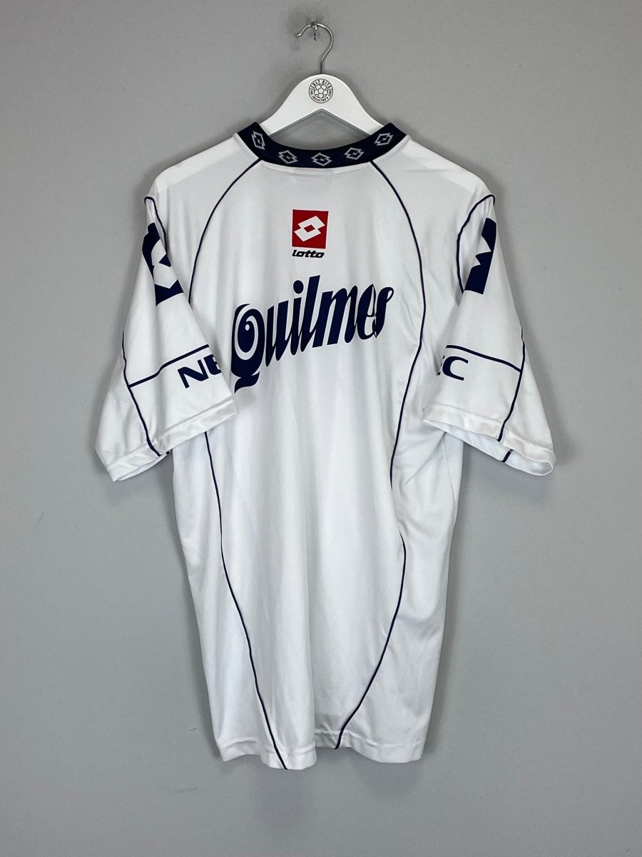 2005/06 QUILMES HOME SHIRT (XL) LOTTO - Cult Kits - XL - Buy Vintage Football Shirts, Authentic Retro Football Shirts For Sale, Classic Football Shirts & Soccer Jersey