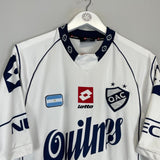 2005/06 QUILMES HOME SHIRT (XL) LOTTO - Cult Kits - XL - Buy Vintage Football Shirts, Authentic Retro Football Shirts For Sale, Classic Football Shirts & Soccer Jersey