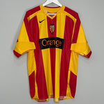 Shop 2005/06 RC LENS *CENTENARY* HOME SHIRT (XL) NIKE, classic football shirts, vintage football shirts & retro soccer jerseys at Cult Kits