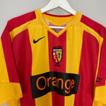 Shop 2005/06 RC LENS *CENTENARY* HOME SHIRT (XL) NIKE, classic football shirts, vintage football shirts & retro soccer jerseys at Cult Kits