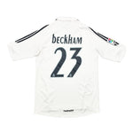 Buy 2005/06 Real Madrid Beckham 23 Home Shirt (M) Adidas ~ Free worldwide shipping available ~ Authentic Vintage Football Shirts from Cult Kits