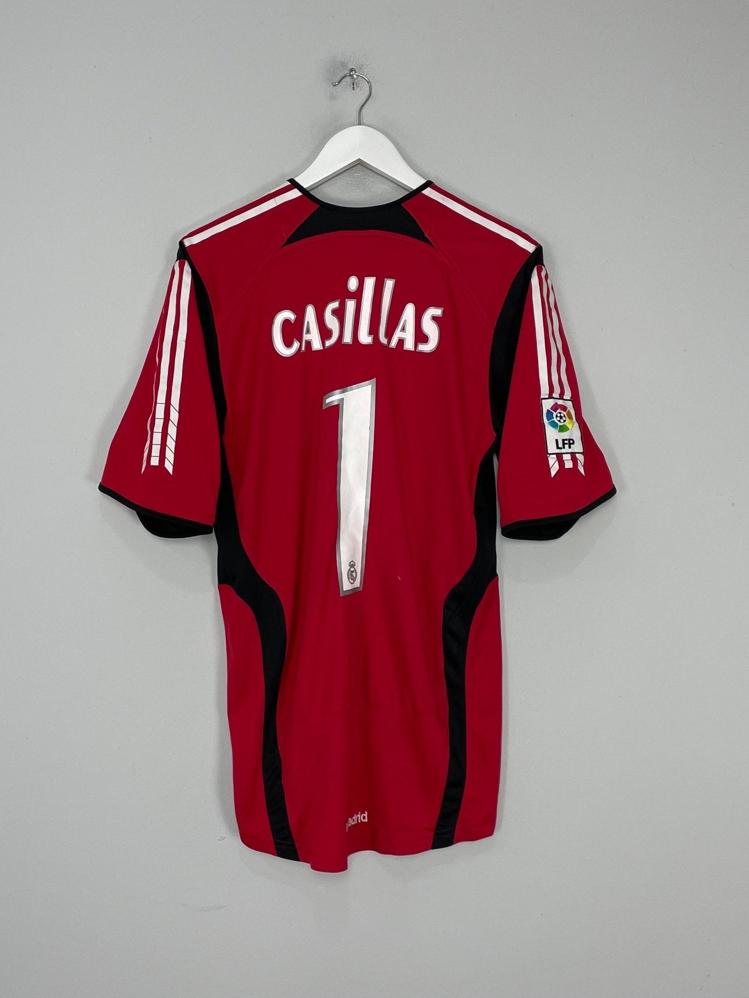 Shop 2005/06 REAL MADRID CASILLAS #1 GK SHIRT (M) ADIDAS, classic football shirts, vintage football shirts & retro soccer jerseys at Cult Kits