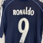 2005/06 REAL MADRID RONALDO 9 AWAY SHIRT (L) ADIDAS - Cult Kits - Large - Buy Vintage Football Shirts, Authentic Retro Football Shirts For Sale, Classic Football Shirts & Soccer Jersey