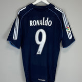 2005/06 REAL MADRID RONALDO 9 AWAY SHIRT (L) ADIDAS - Cult Kits - Large - Buy Vintage Football Shirts, Authentic Retro Football Shirts For Sale, Classic Football Shirts & Soccer Jersey