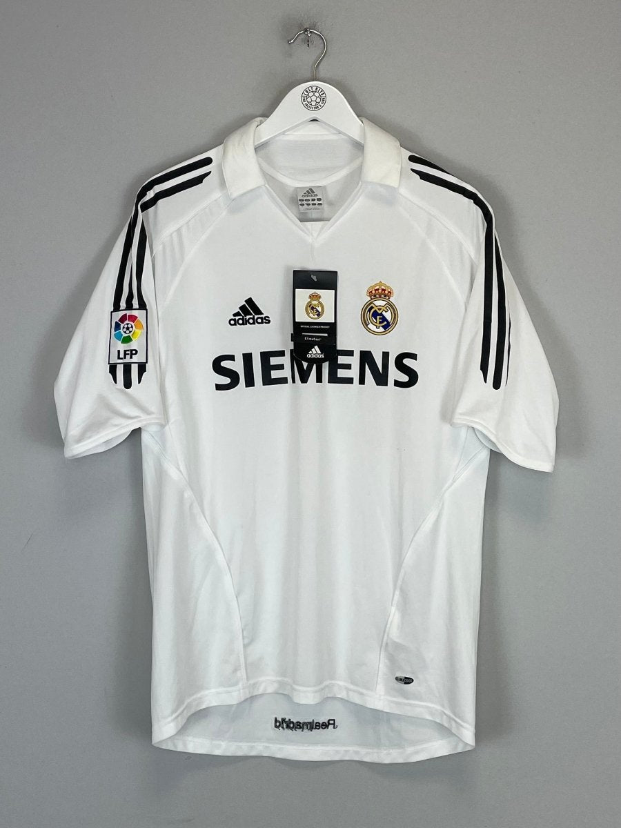 2005/06 REAL MADRID RONALDO 9 *BNWT* HOME SHIRT (M) ADIDAS - Cult Kits - Medium - Buy Vintage Football Shirts, Authentic Retro Football Shirts For Sale, Classic Football Shirts & Soccer Jersey