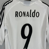 2005/06 REAL MADRID RONALDO 9 *BNWT* HOME SHIRT (M) ADIDAS - Cult Kits - Medium - Buy Vintage Football Shirts, Authentic Retro Football Shirts For Sale, Classic Football Shirts & Soccer Jersey