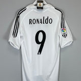 2005/06 REAL MADRID RONALDO 9 *BNWT* HOME SHIRT (M) ADIDAS - Cult Kits - Medium - Buy Vintage Football Shirts, Authentic Retro Football Shirts For Sale, Classic Football Shirts & Soccer Jersey