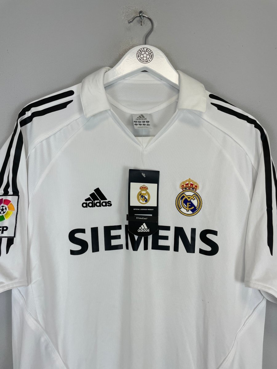2005/06 REAL MADRID RONALDO 9 *BNWT* HOME SHIRT (M) ADIDAS - Cult Kits - Medium - Buy Vintage Football Shirts, Authentic Retro Football Shirts For Sale, Classic Football Shirts & Soccer Jersey