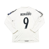 Buy 2005/06 REAL MADRID RONALDO 9 C/L HOME SHIRT (L) ADIDAS ~ Free worldwide shipping available ~ Authentic Vintage Football Shirts from Cult Kits