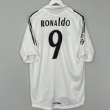 Shop 2005/06 REAL MADRID RONALDO #9 HOME SHIRT (L) ADIDAS, classic football shirts, vintage football shirts & retro soccer jerseys at Cult Kits