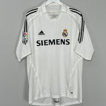 Shop 2005/06 REAL MADRID RONALDO #9 HOME SHIRT (L) ADIDAS, classic football shirts, vintage football shirts & retro soccer jerseys at Cult Kits