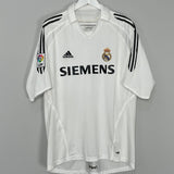 Shop 2005/06 REAL MADRID RONALDO #9 HOME SHIRT (L) ADIDAS, classic football shirts, vintage football shirts & retro soccer jerseys at Cult Kits
