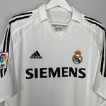 Shop 2005/06 REAL MADRID RONALDO #9 HOME SHIRT (L) ADIDAS, classic football shirts, vintage football shirts & retro soccer jerseys at Cult Kits
