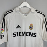 Shop 2005/06 REAL MADRID RONALDO #9 HOME SHIRT (S) ADIDAS, classic football shirts, vintage football shirts & retro soccer jerseys at Cult Kits