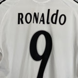 Shop 2005/06 REAL MADRID RONALDO #9 HOME SHIRT (S) ADIDAS, classic football shirts, vintage football shirts & retro soccer jerseys at Cult Kits