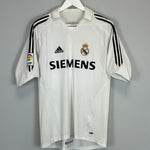 Shop 2005/06 REAL MADRID RONALDO #9 HOME SHIRT (S) ADIDAS, classic football shirts, vintage football shirts & retro soccer jerseys at Cult Kits