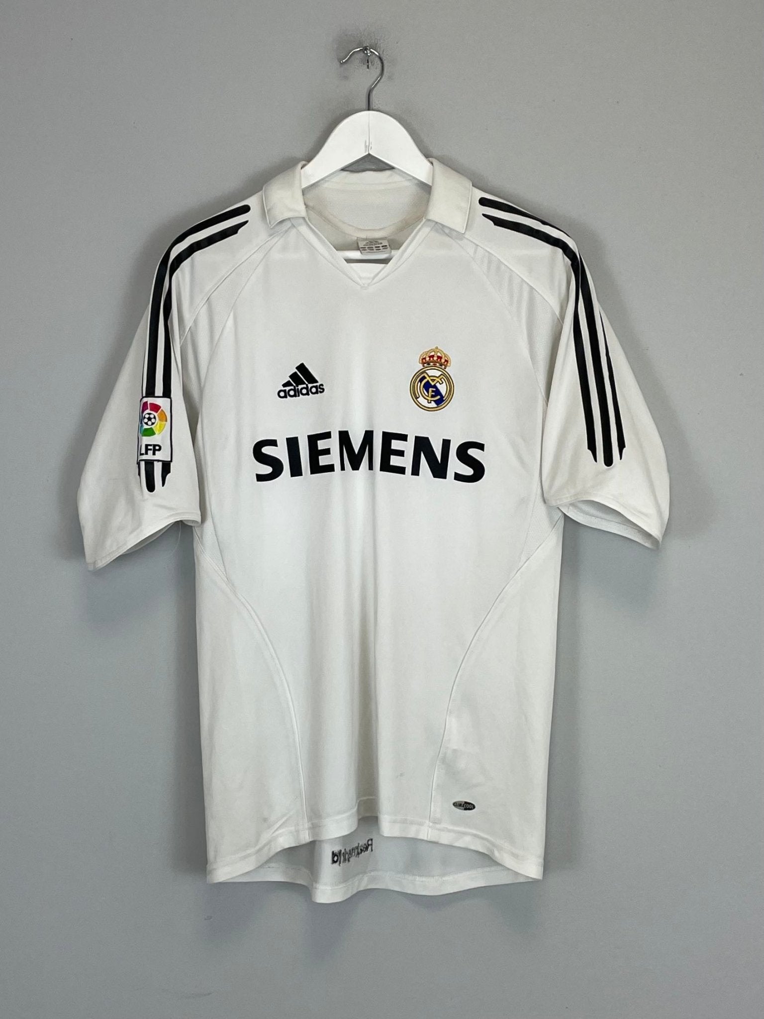 Shop 2005/06 REAL MADRID RONALDO #9 HOME SHIRT (S) ADIDAS, classic football shirts, vintage football shirts & retro soccer jerseys at Cult Kits
