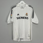 Shop 2005/06 REAL MADRID ZIDANE #5 HOME SHIRT (L) ADIDAS, classic football shirts, vintage football shirts & retro soccer jerseys at Cult Kits