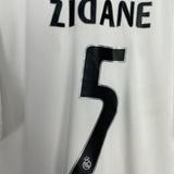 Shop 2005/06 REAL MADRID ZIDANE #5 HOME SHIRT (L) ADIDAS, classic football shirts, vintage football shirts & retro soccer jerseys at Cult Kits