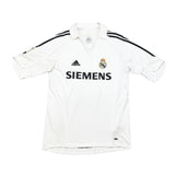 Buy 2005/06 Real Madrid Zidane 5 Home Shirt (M) Adidas ~ Free worldwide shipping ~ Authentic Vintage Football Shirts from Cult Kits