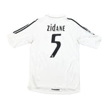 Buy 2005/06 Real Madrid Zidane 5 Home Shirt (M) Adidas ~ Free worldwide shipping ~ Authentic Vintage Football Shirts from Cult Kits