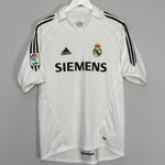 Shop 2005/06 REAL MADRID ZIDANE #5 HOME SHIRT (M) ADIDAS, classic football shirts, vintage football shirts & retro soccer jerseys at Cult Kits