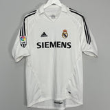 Shop 2005/06 REAL MADRID ZIDANE #5 HOME SHIRT (M) ADIDAS, classic football shirts, vintage football shirts & retro soccer jerseys at Cult Kits