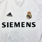 Buy 2005/06 Real Madrid Zidane 5 Home Shirt (M) Adidas ~ Free worldwide shipping ~ Authentic Vintage Football Shirts from Cult Kits