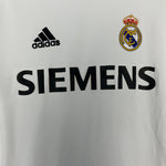 Shop 2005/06 REAL MADRID ZIDANE #5 HOME SHIRT (M) ADIDAS, classic football shirts, vintage football shirts & retro soccer jerseys at Cult Kits