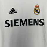 Shop 2005/06 REAL MADRID ZIDANE #5 HOME SHIRT (M) ADIDAS, classic football shirts, vintage football shirts & retro soccer jerseys at Cult Kits