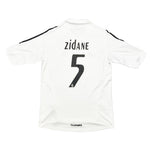 Buy 2005/06 Real Madrid Zidane 5 Home Shirt (M) Adidas ~ Free worldwide shipping ~ Authentic Vintage Football Shirts from Cult Kits