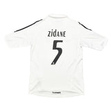 Buy 2005/06 Real Madrid Zidane 5 Home Shirt (M) Adidas ~ Free worldwide shipping ~ Authentic Vintage Football Shirts from Cult Kits