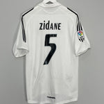 Shop 2005/06 REAL MADRID ZIDANE #5 HOME SHIRT (M) ADIDAS, classic football shirts, vintage football shirts & retro soccer jerseys at Cult Kits