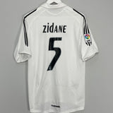 Shop 2005/06 REAL MADRID ZIDANE #5 HOME SHIRT (M) ADIDAS, classic football shirts, vintage football shirts & retro soccer jerseys at Cult Kits