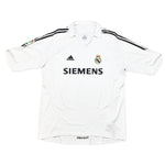 Buy 2005/06 Real Madrid Zidane 5 Home Shirt (XL) Adidas ~ Free worldwide shipping ~ Authentic Vintage Football Shirts from Cult Kits