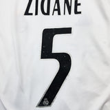 Buy 2005/06 Real Madrid Zidane 5 Home Shirt (XL) Adidas ~ Free worldwide shipping ~ Authentic Vintage Football Shirts from Cult Kits
